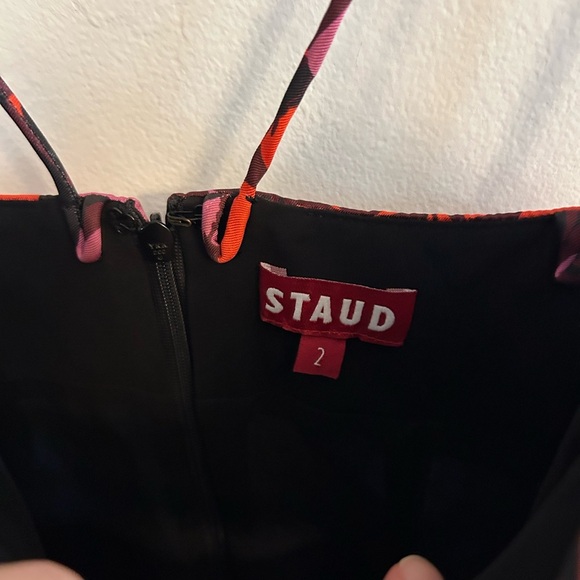 STAUD Plum Sapphire Sirens Sketching Dress - Picture 7 of 9